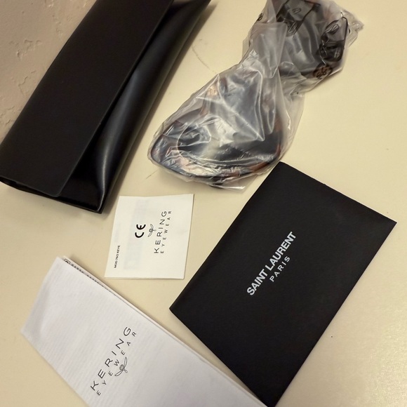 Brand New Saint Laurent 54MM Cat Eye Sunglasses Havana - Made in Italy - Picture 5 of 11